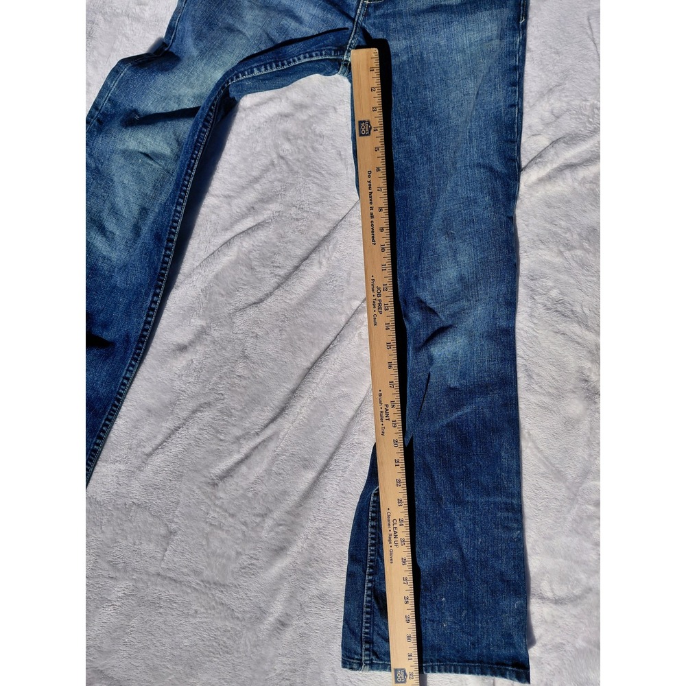 Juicy Couture Womens Bootcut Jeans Medium Wash Blue Denim Low Rise Size 30x32 - Picture 6 of 8